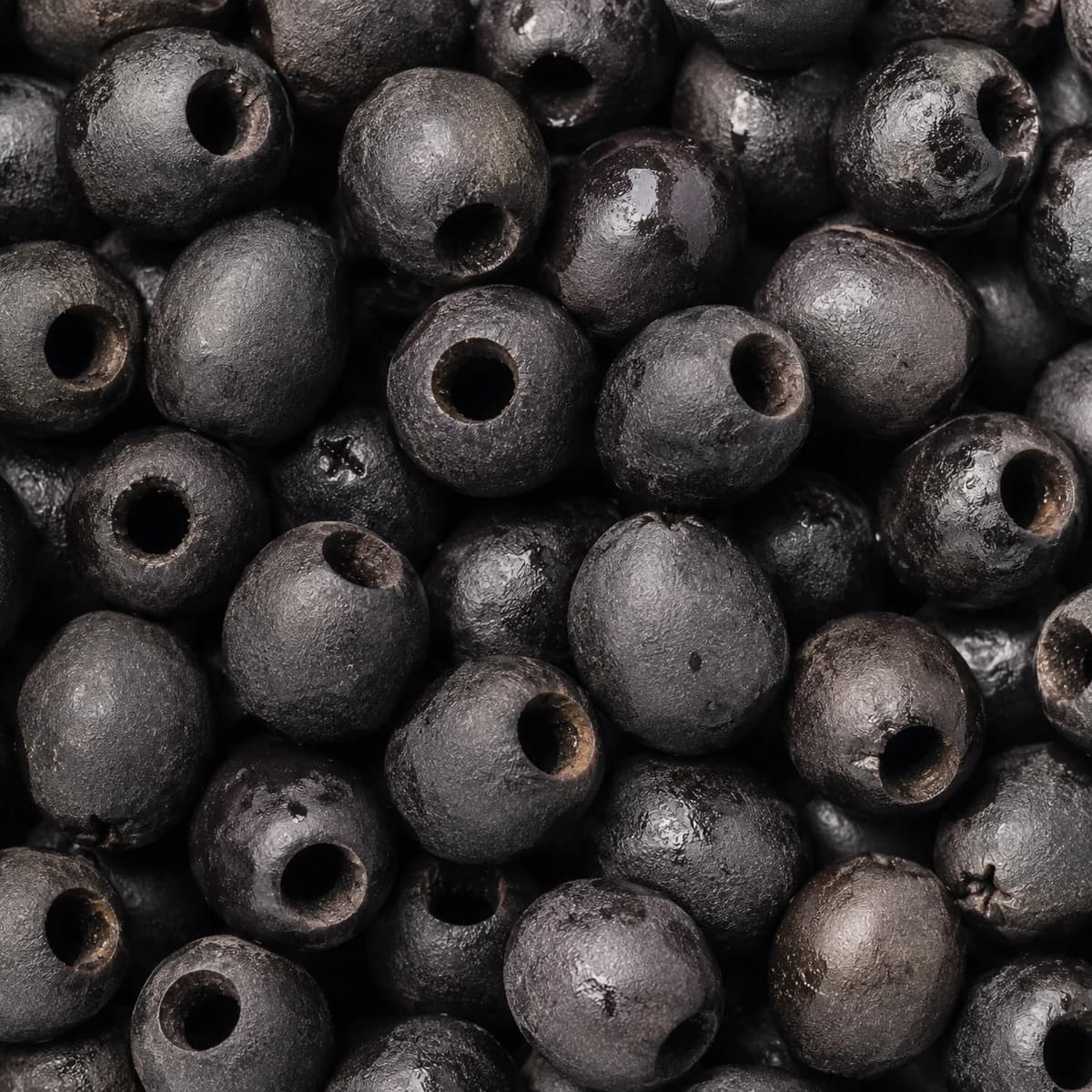 Olives noires dénoyautées douces